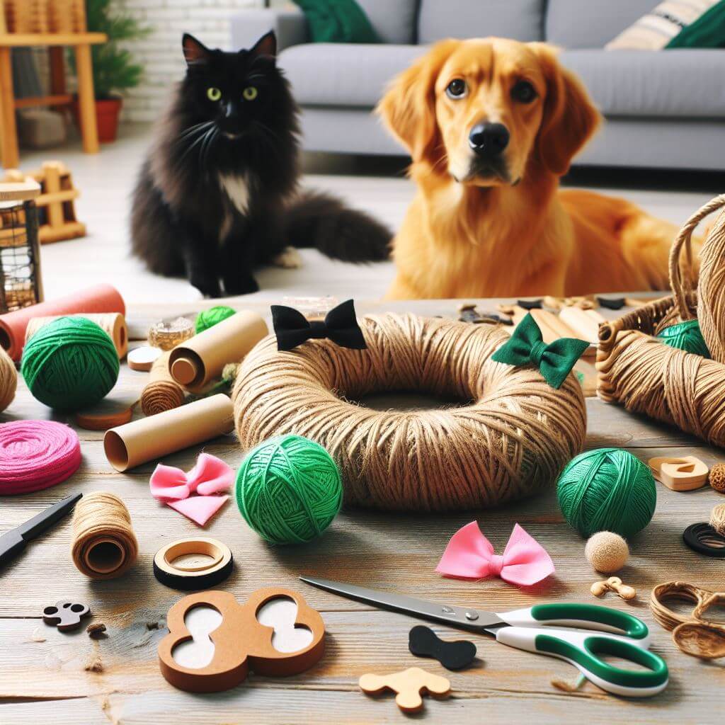 DIY Pet Toys - Engaging Activities for Dogs and Cats